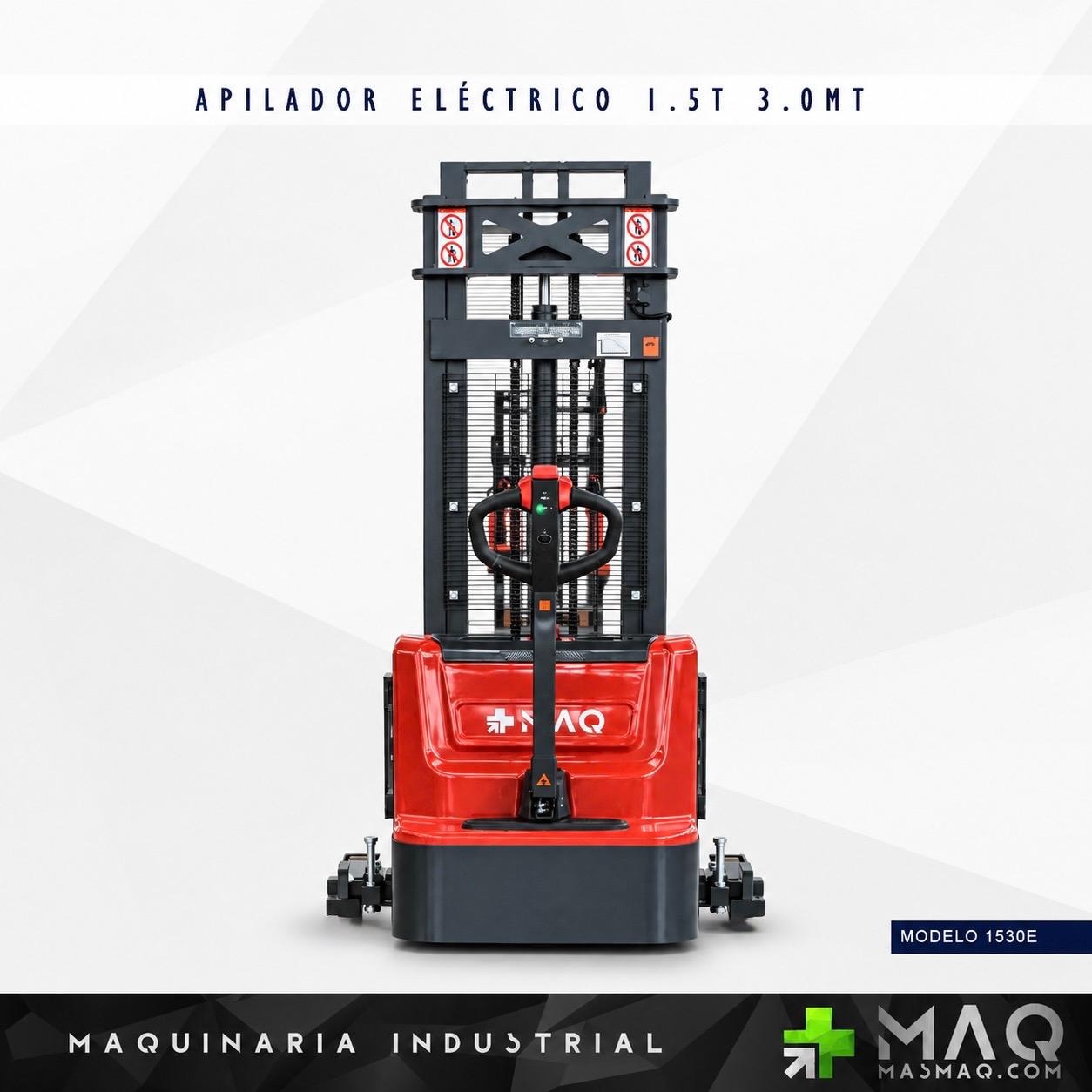APILADOR ELÉCTRICO 1.5TON 3.0MT MODELO 1530E - Imagen 3