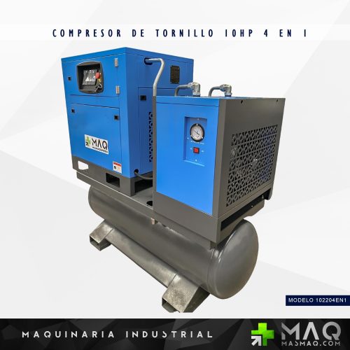 COMPRESOR DE TORNILLO 10HP 4 EN 1 MODELO 10220 - Imagen 3